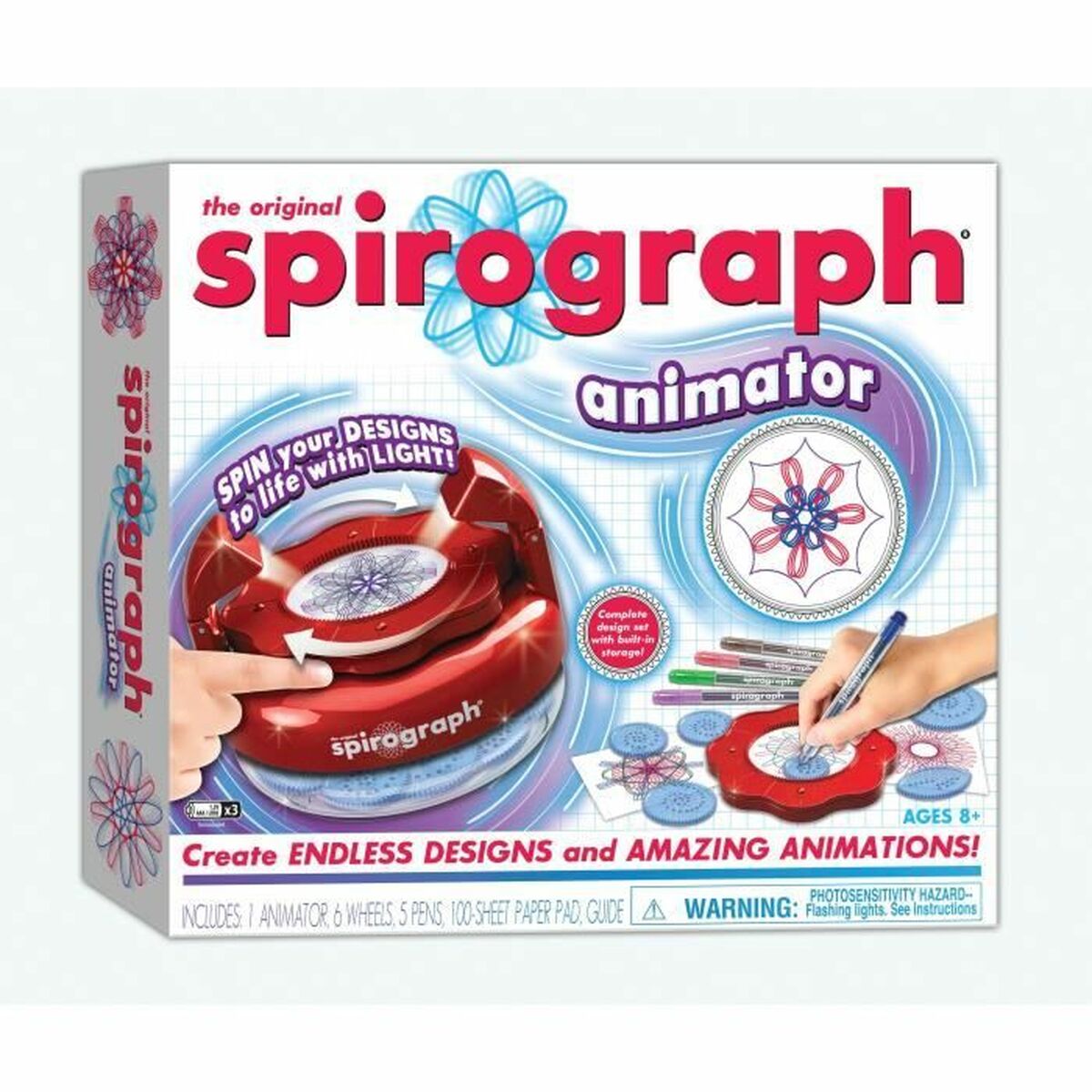 Ritningsset Spirograph Silverlit Animator - 5