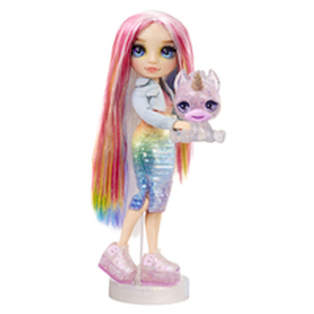 Docka med husdjur MGA Amaya Rainbow World  22 cm Ledbuss
