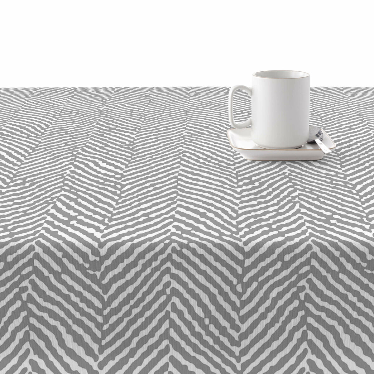 Fläckresistent bordsduk Belum Alejandria Grå 100 x 150 cm - 2