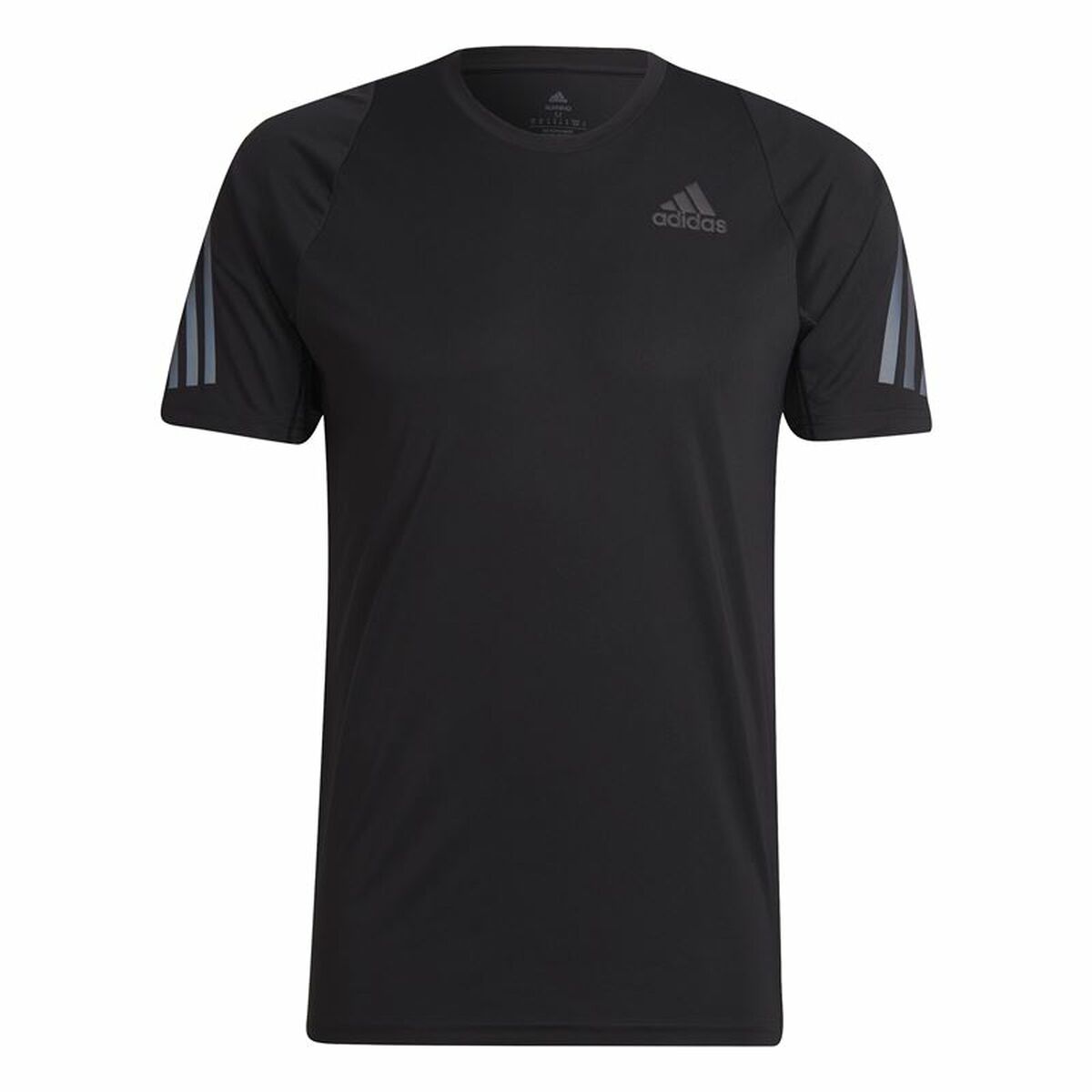 T-shirt med kortärm Herr Adidas Run Icon Svart