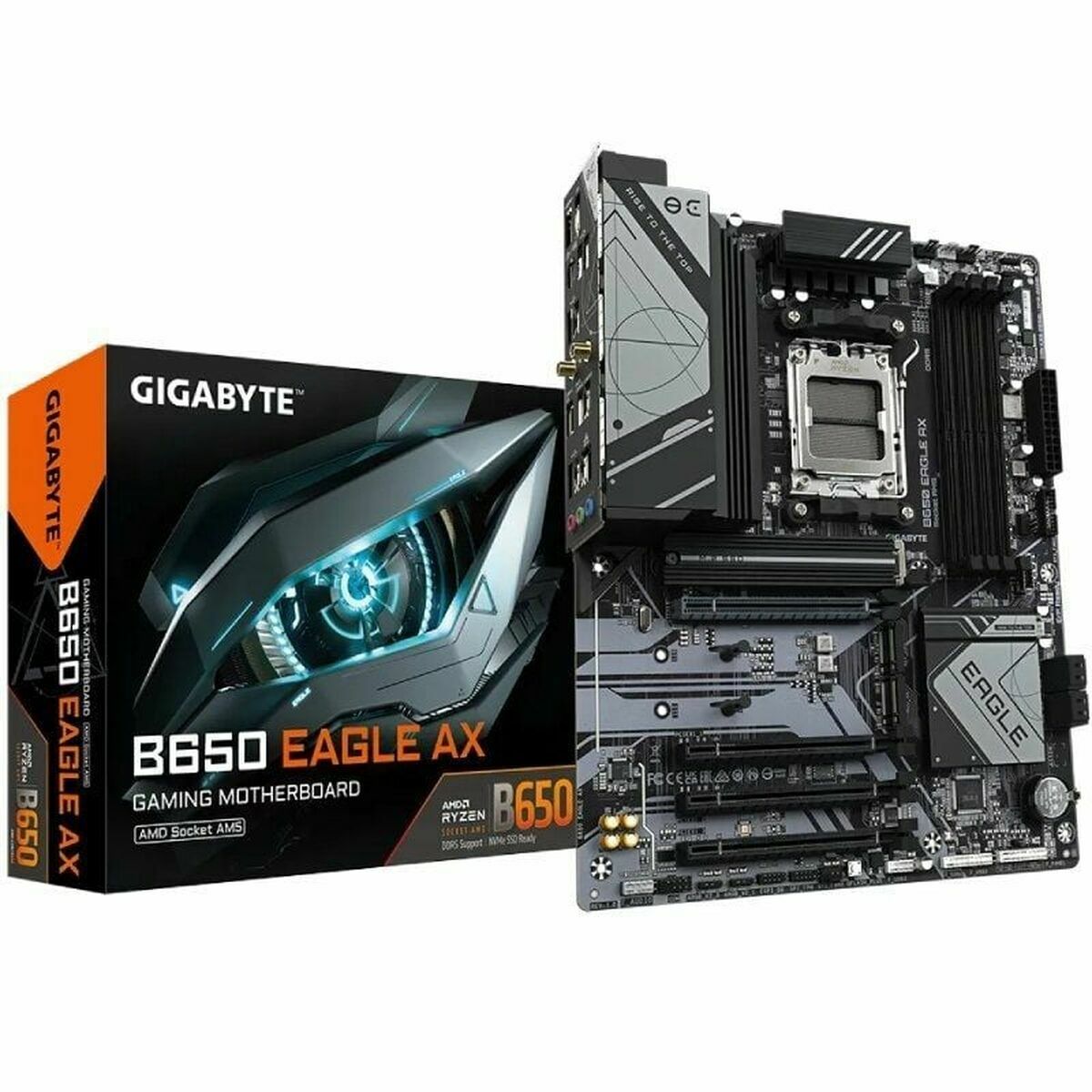 Moderkort Gigabyte AMD AMD B650 AMD AM5