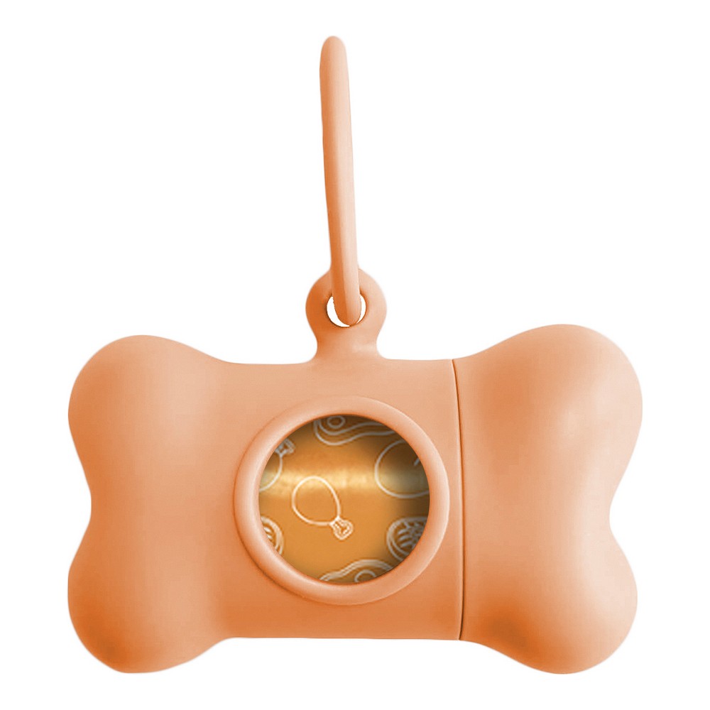 Hållare för bajspåsar United Pets Bon Ton Provenzal	 Hund Orange (8 x 4,2 x 5 cm)