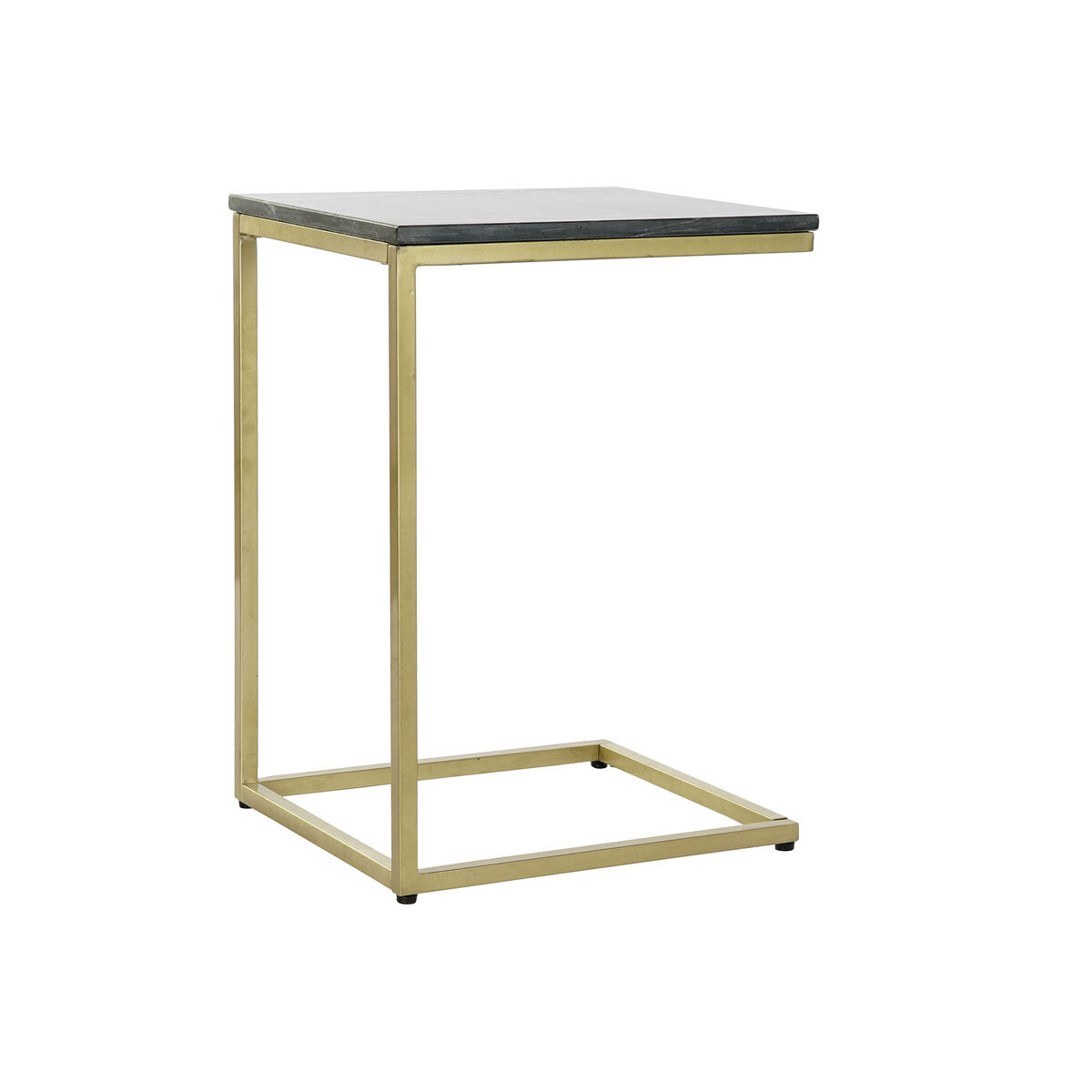 Sidobord DKD Home Decor 40 x 46 x 65 cm Svart Gyllene Marmor Järn - 5