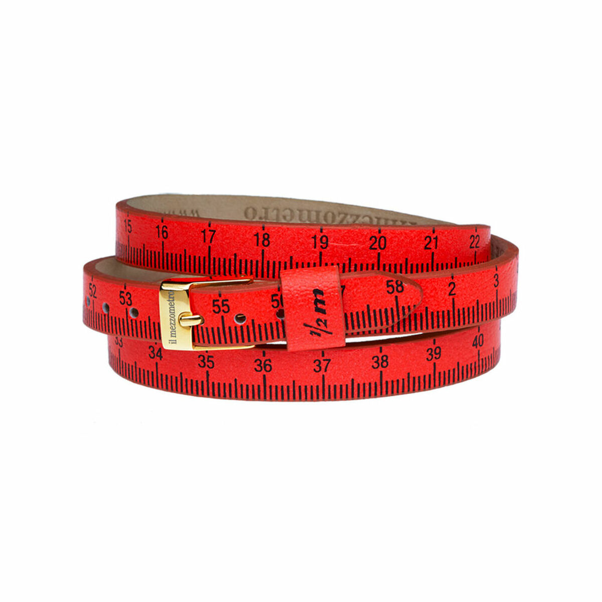 Damarmband il mezzometro FLUO - BRACCIALE IN PELLE/LEATHER BRACELET - 2