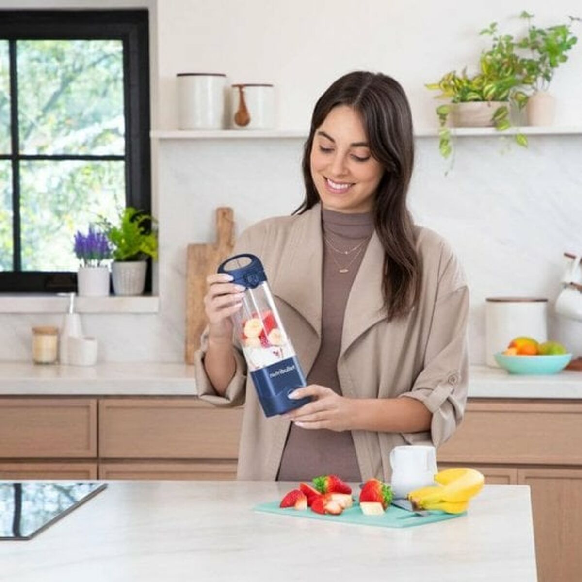 Glasmixer Nutribullet NBP003NBL Blå 900 W - 5