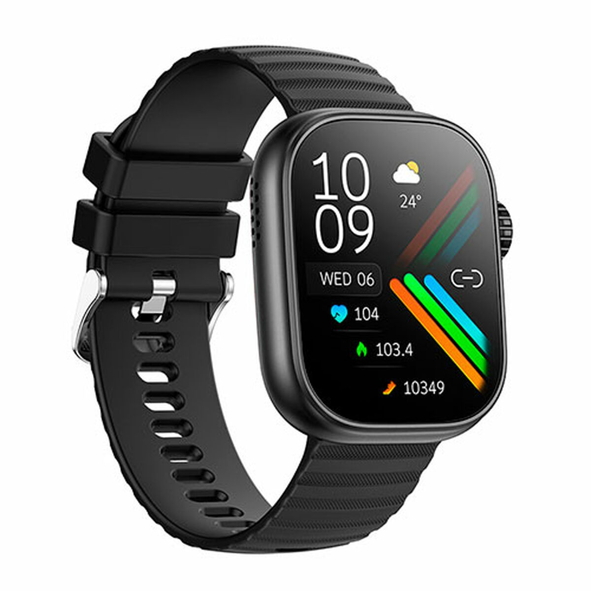 Smartklocka Aiwa Svart