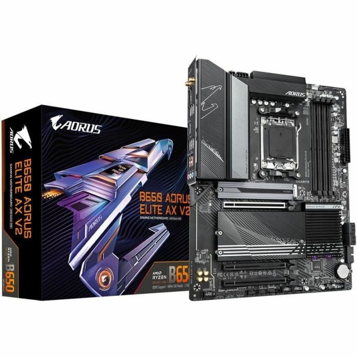 Moderkort Gigabyte AMD AMD B650 AMD AM5 - 2