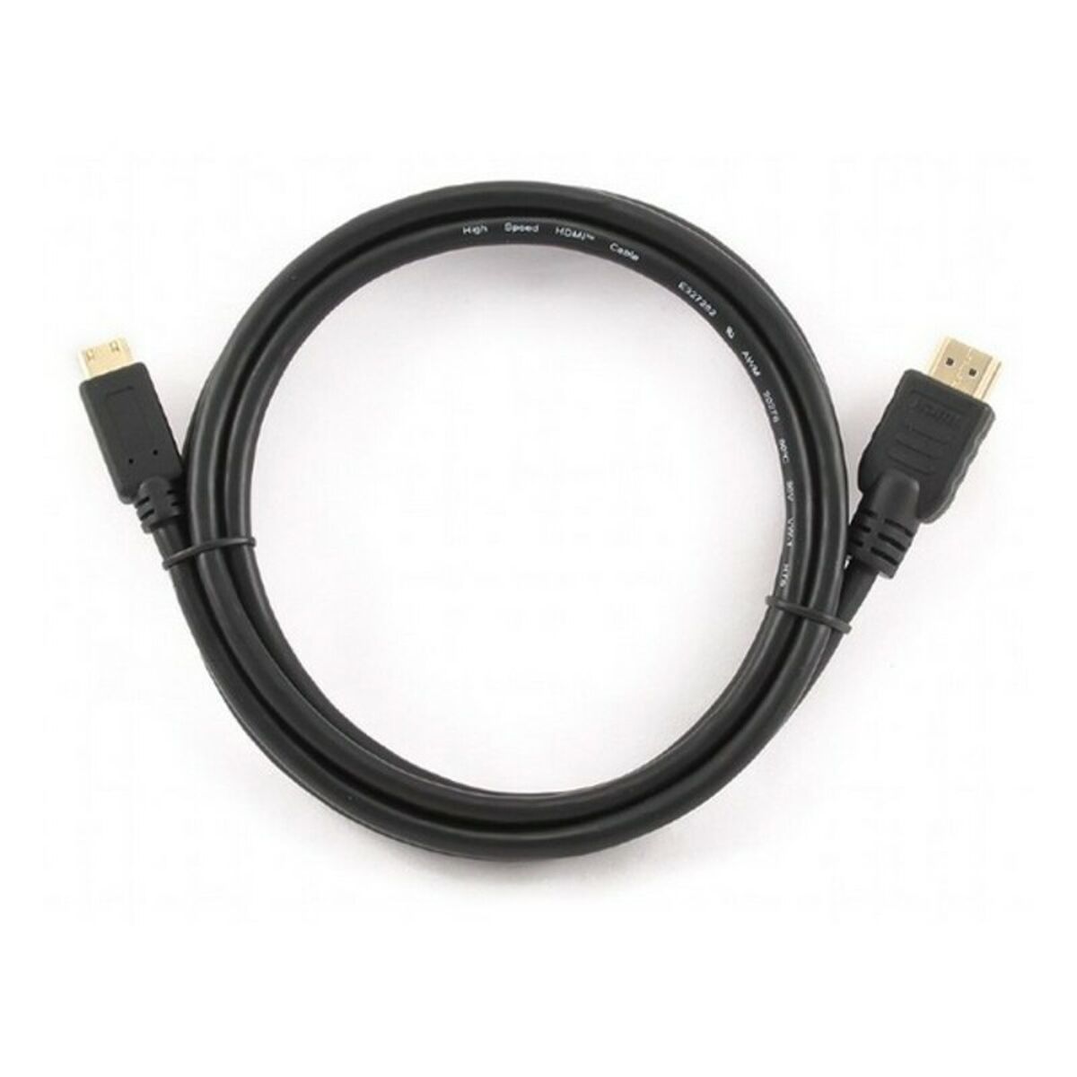 Kabel Mini HDMI till Ethernet GEMBIRD CC-HDMI4C-6 100 Mbps (1,8 m) Svart 1,8 m - 2