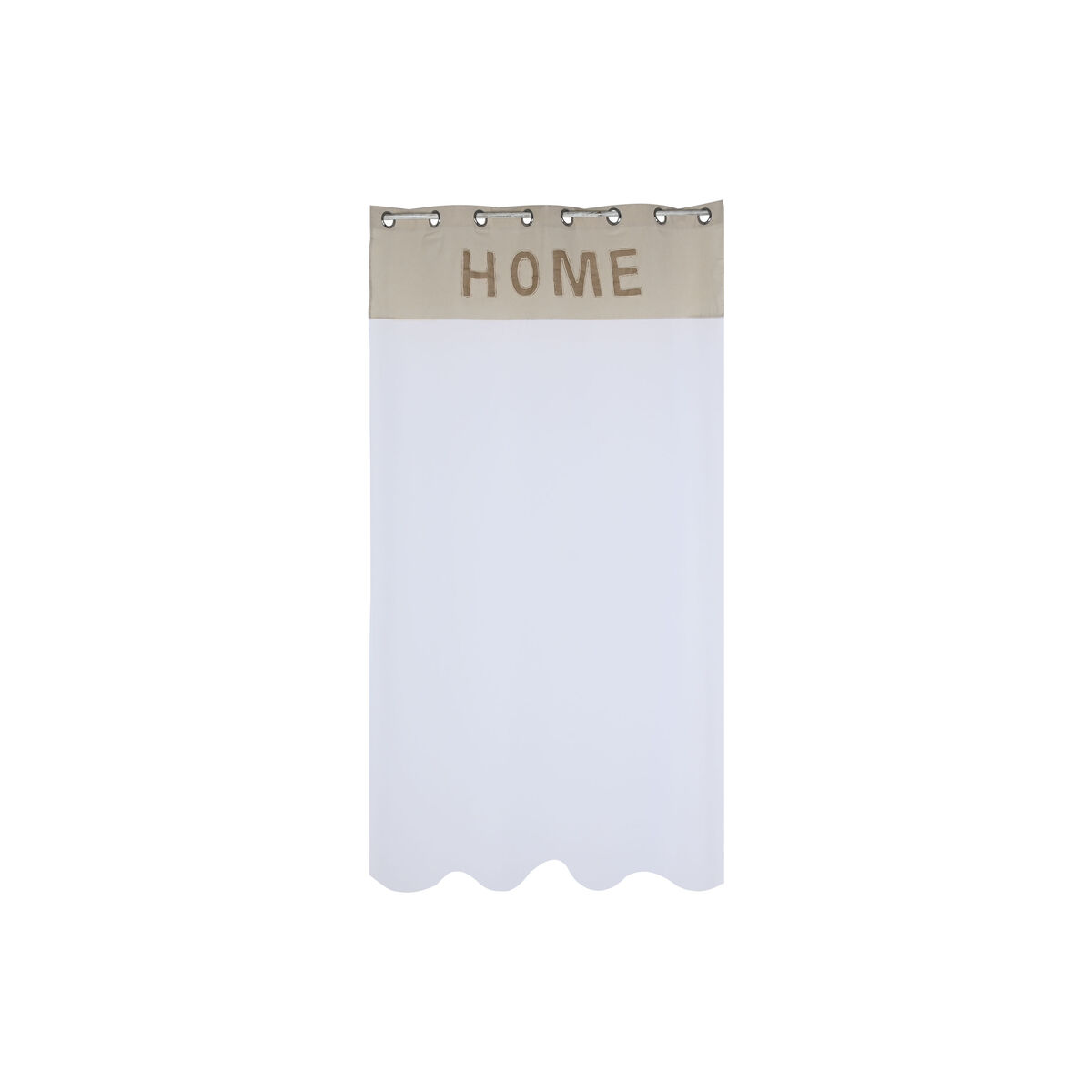 Gardin Home ESPRIT Vit Naturell 140 x 260 cm