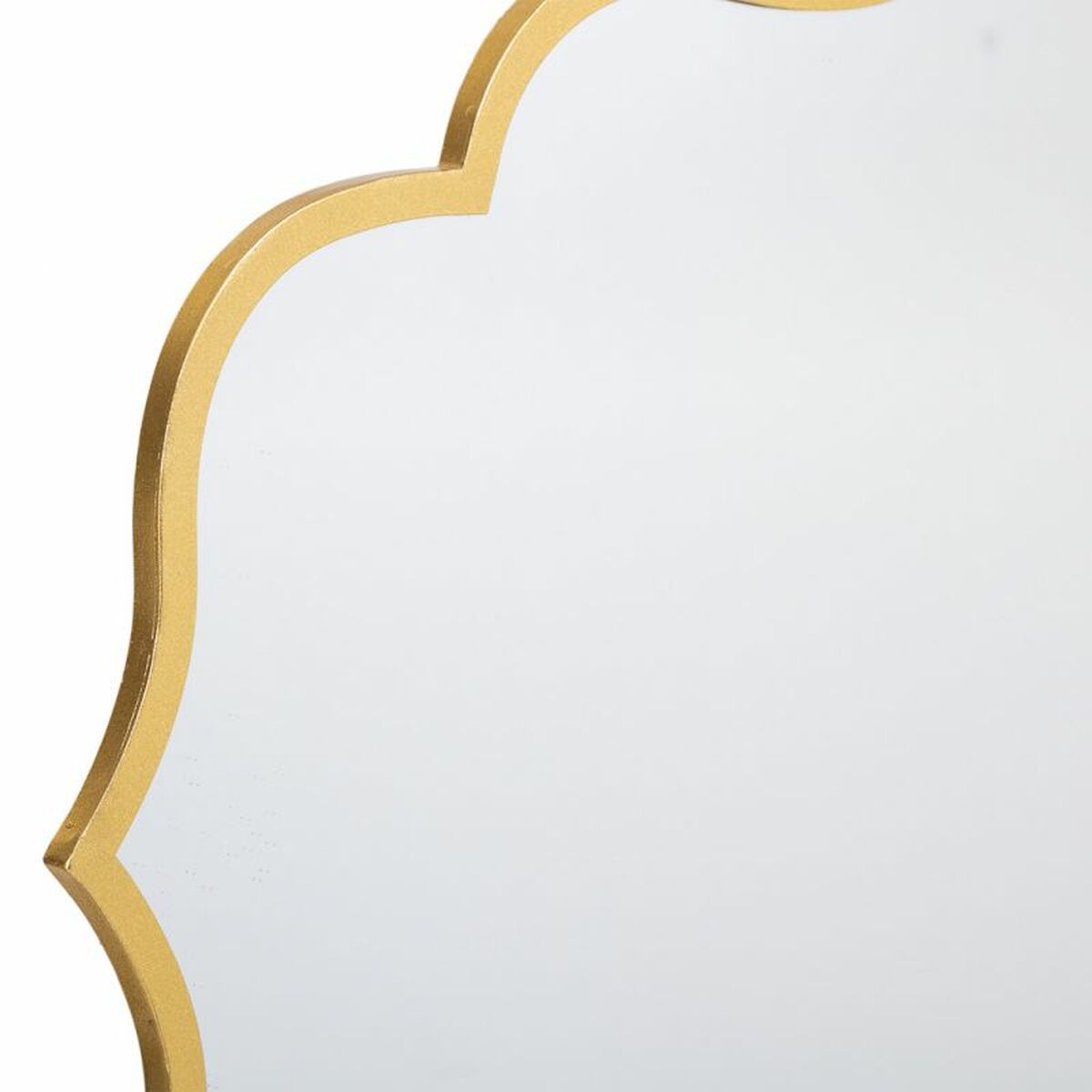 Väggspegel Alexandra House Living Gyllene 4 x 90 x 78 cm Geometrisk - 6