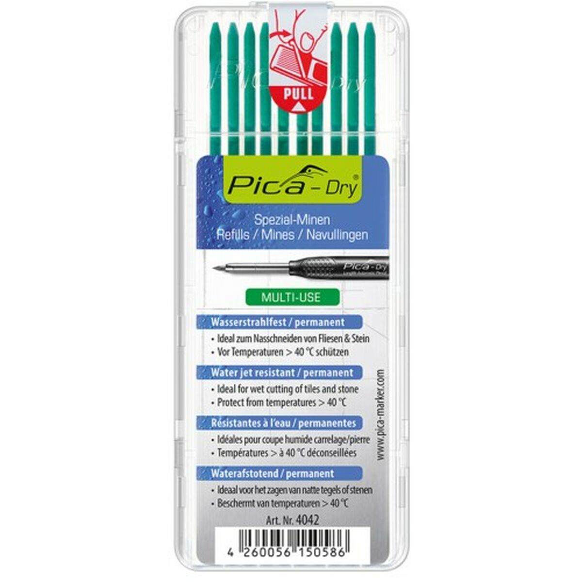 Stift Pica Dry Grön