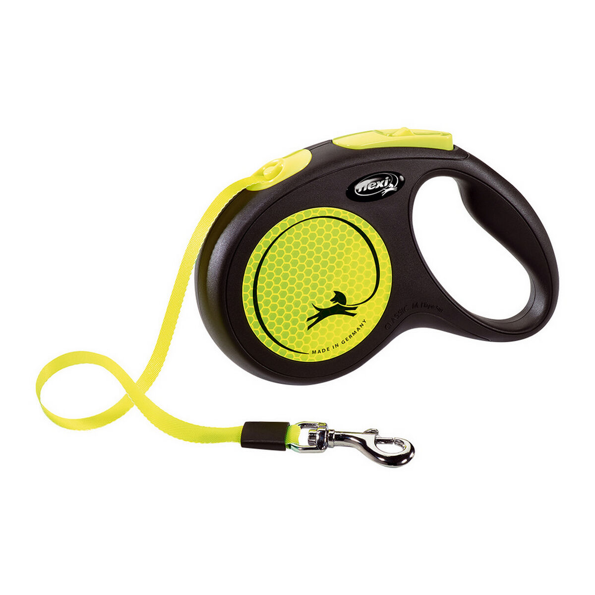 DoHundkoppel Flexi NEW CLASSIC NEON 5 m Storlek S - 4