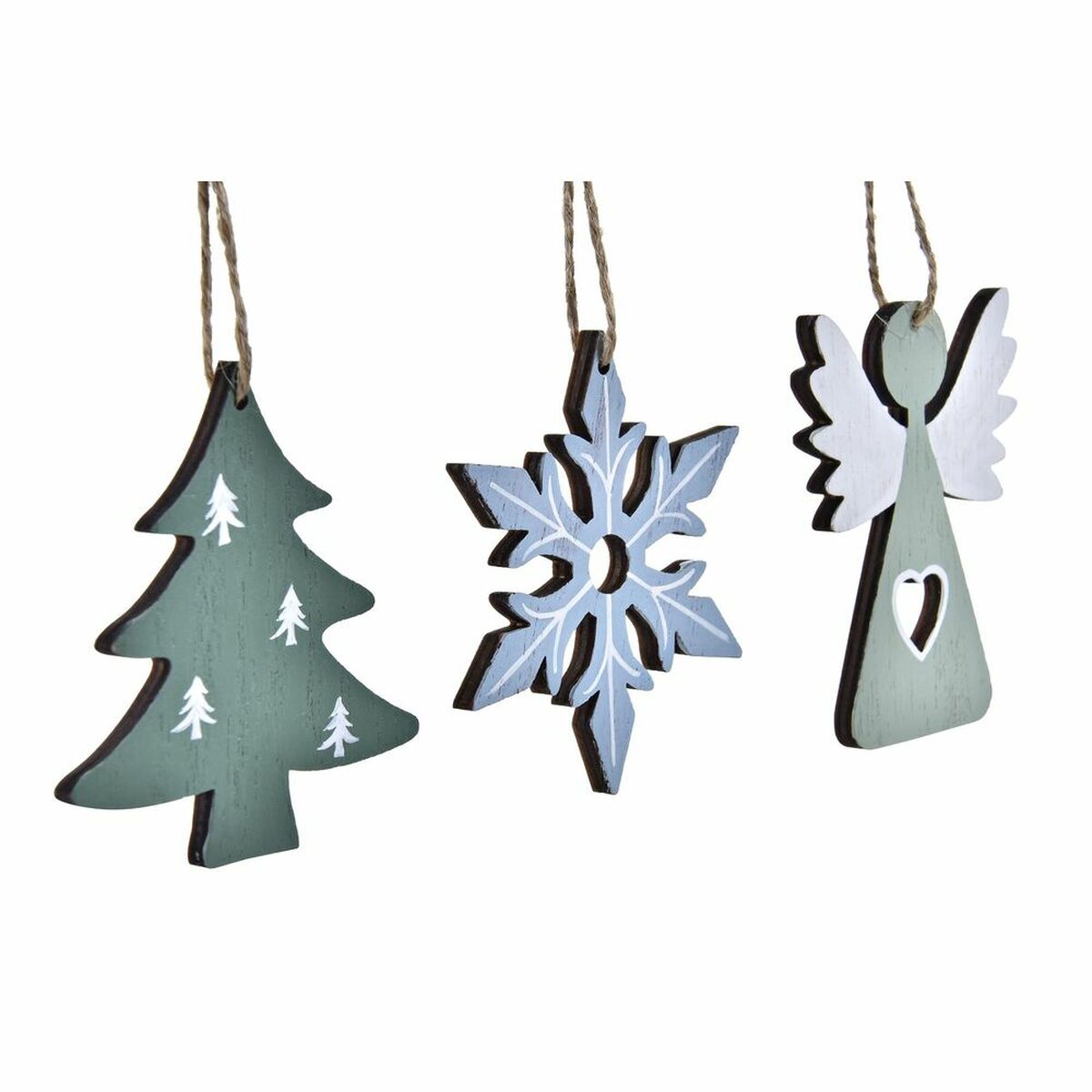 Juldekorationer DKD Home Decor Trä MDF (21 x 8 x 1,5 cm) - 2
