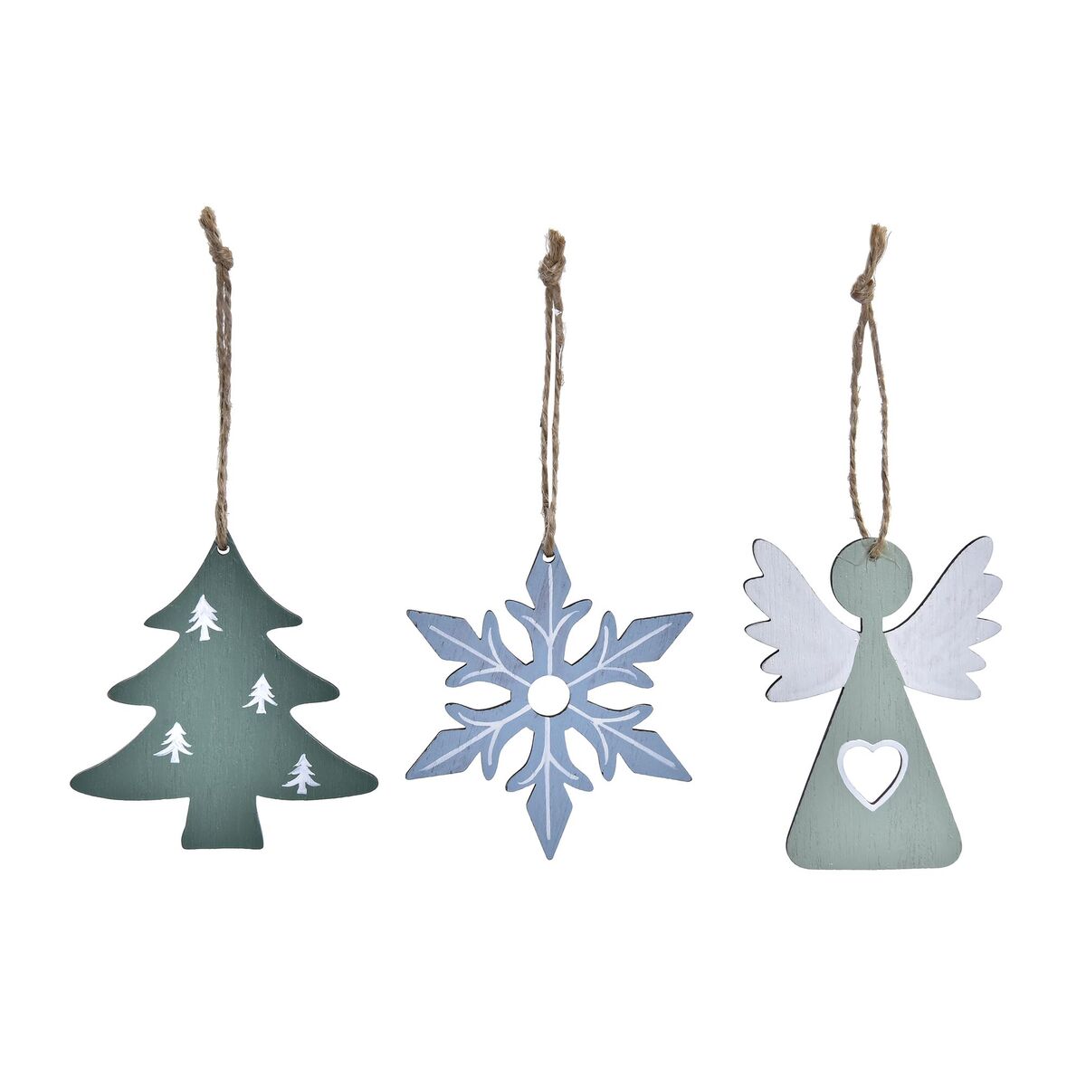 Juldekorationer DKD Home Decor Trä MDF (21 x 8 x 1,5 cm)