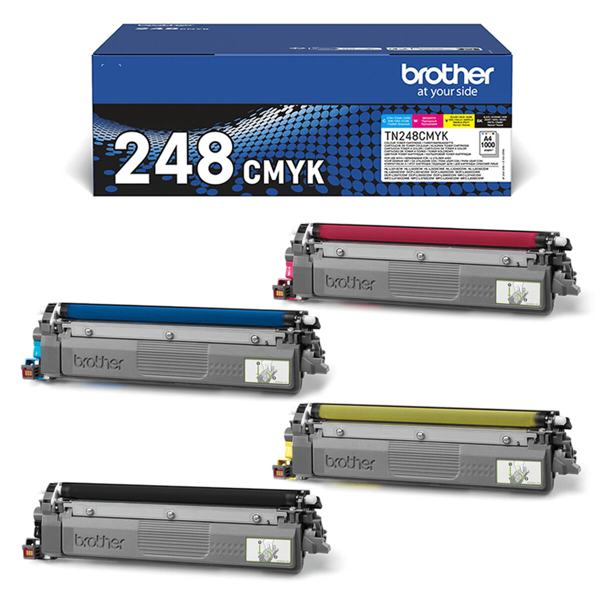 Toner Brother TN248VAL Gul - 3