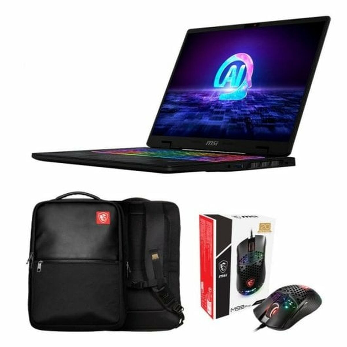 Bärbar dator MSI Pulse 16 AI C1VGKG-024XES 16" Intel Core Ultra 9 185H 32 GB RAM 1 TB SSD Nvidia Geforce RTX 4060