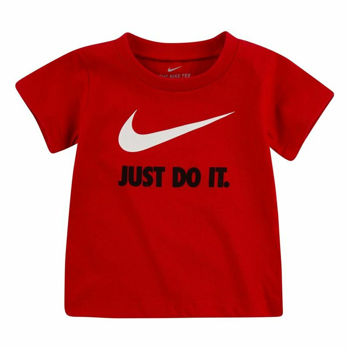 Barn T-shirt med kortärm Nike Röd - 3
