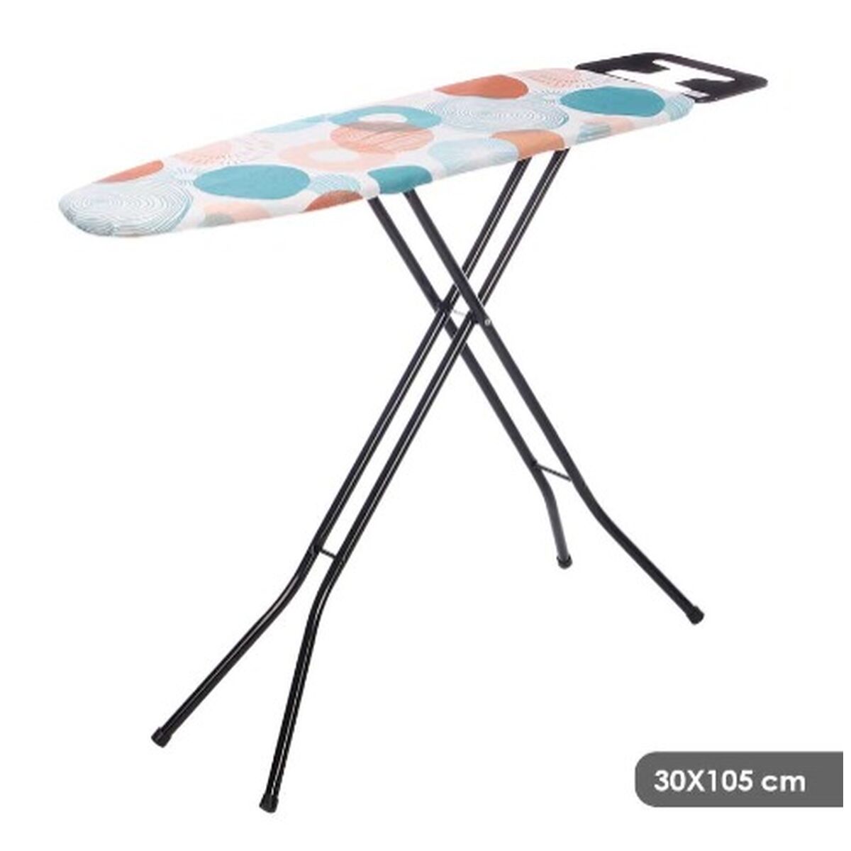 Strykbräda Kipit Multicolour Metall Tyg Abstrakt (4 antal) - 3