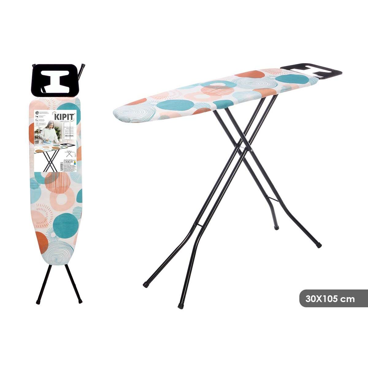 Strykbräda Kipit Multicolour Metall Tyg Abstrakt (4 antal) - 2