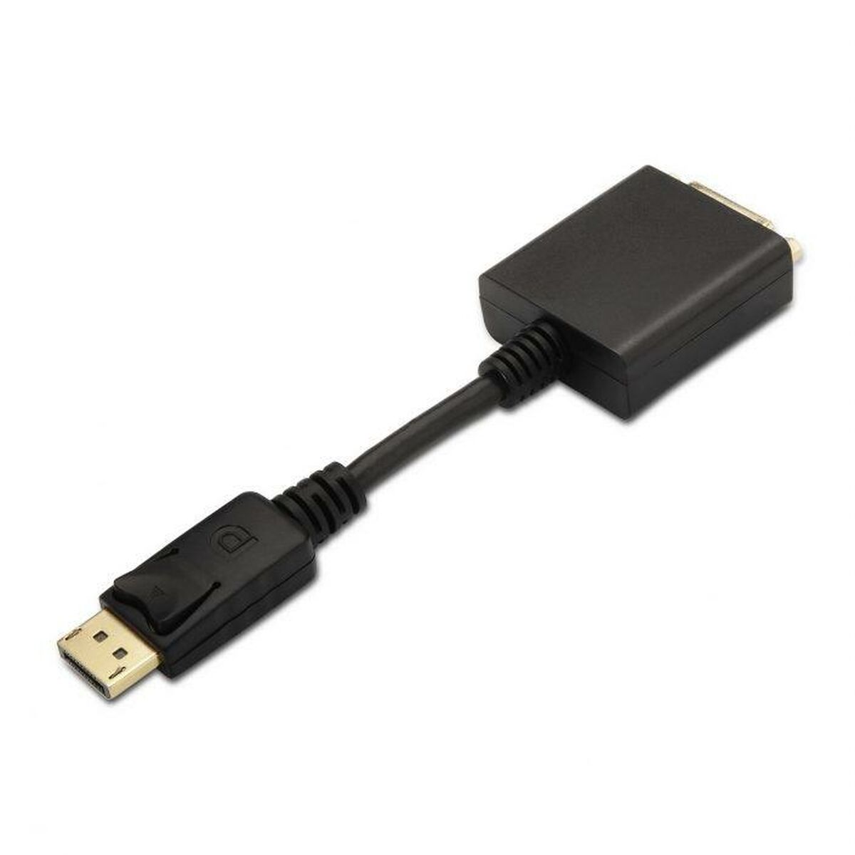 Adapter DisplayPort till DVI Aisens Svart 15 cm