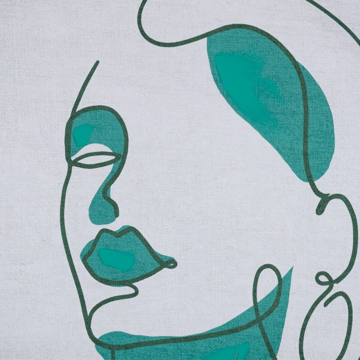 Kanvas 63 x 93 cm Ansikte - 9