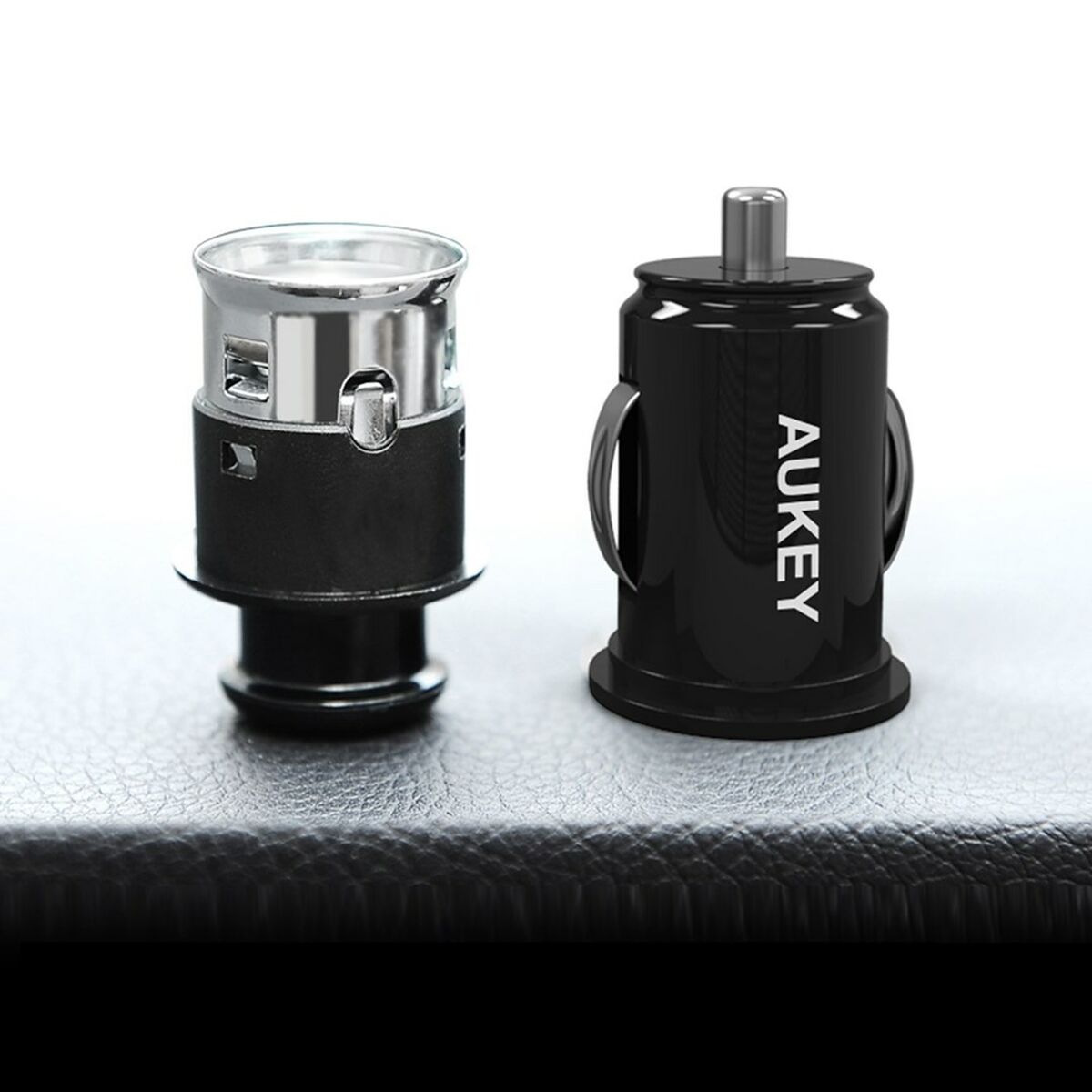 Billaddare Aukey CC-S1 Svart 24 W - 4