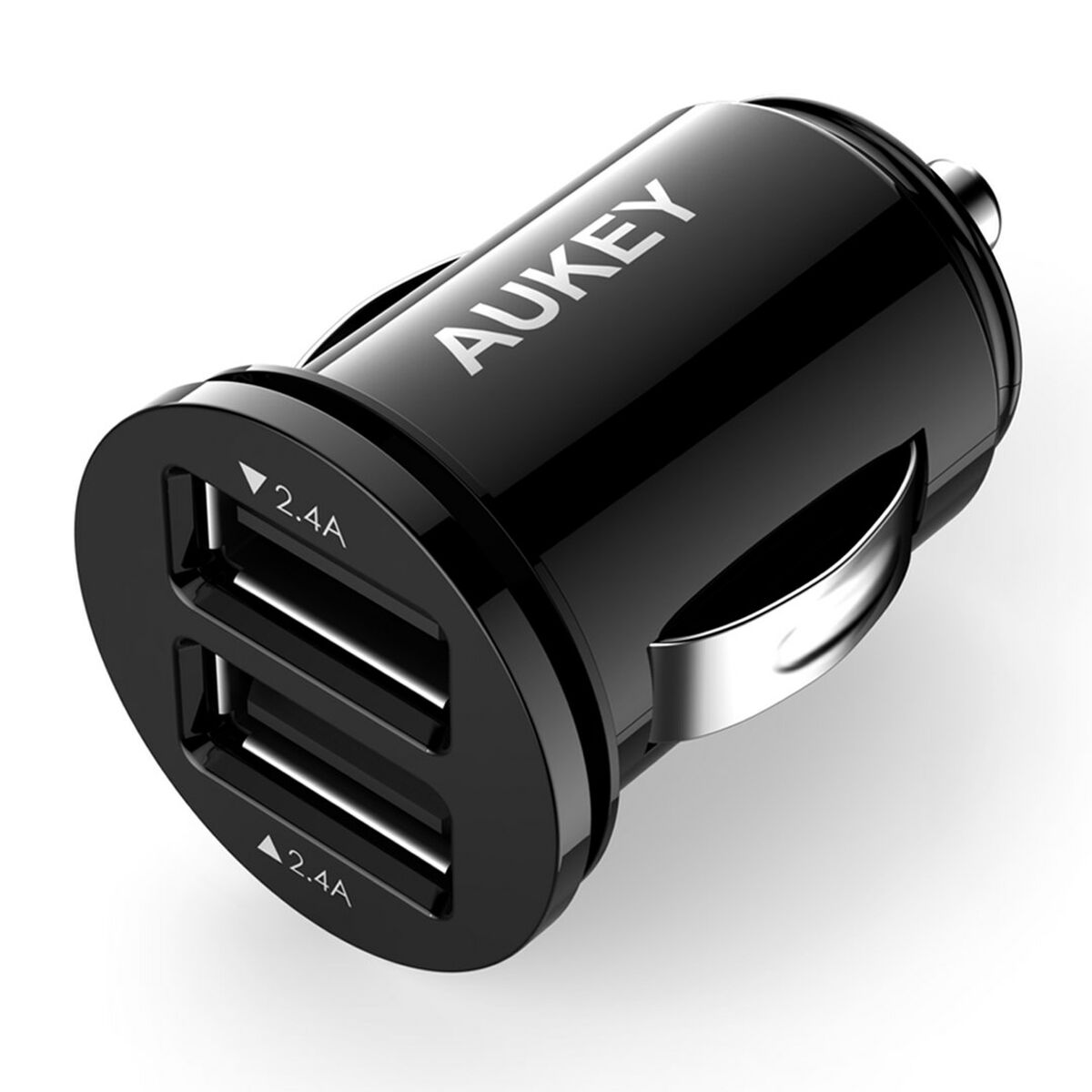 Billaddare Aukey CC-S1 Svart 24 W - 2