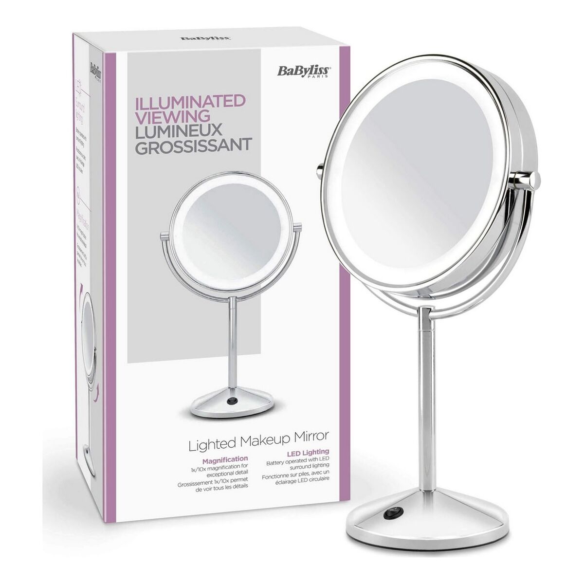 Förstorande Spegel med LED Babyliss 9436E - 3