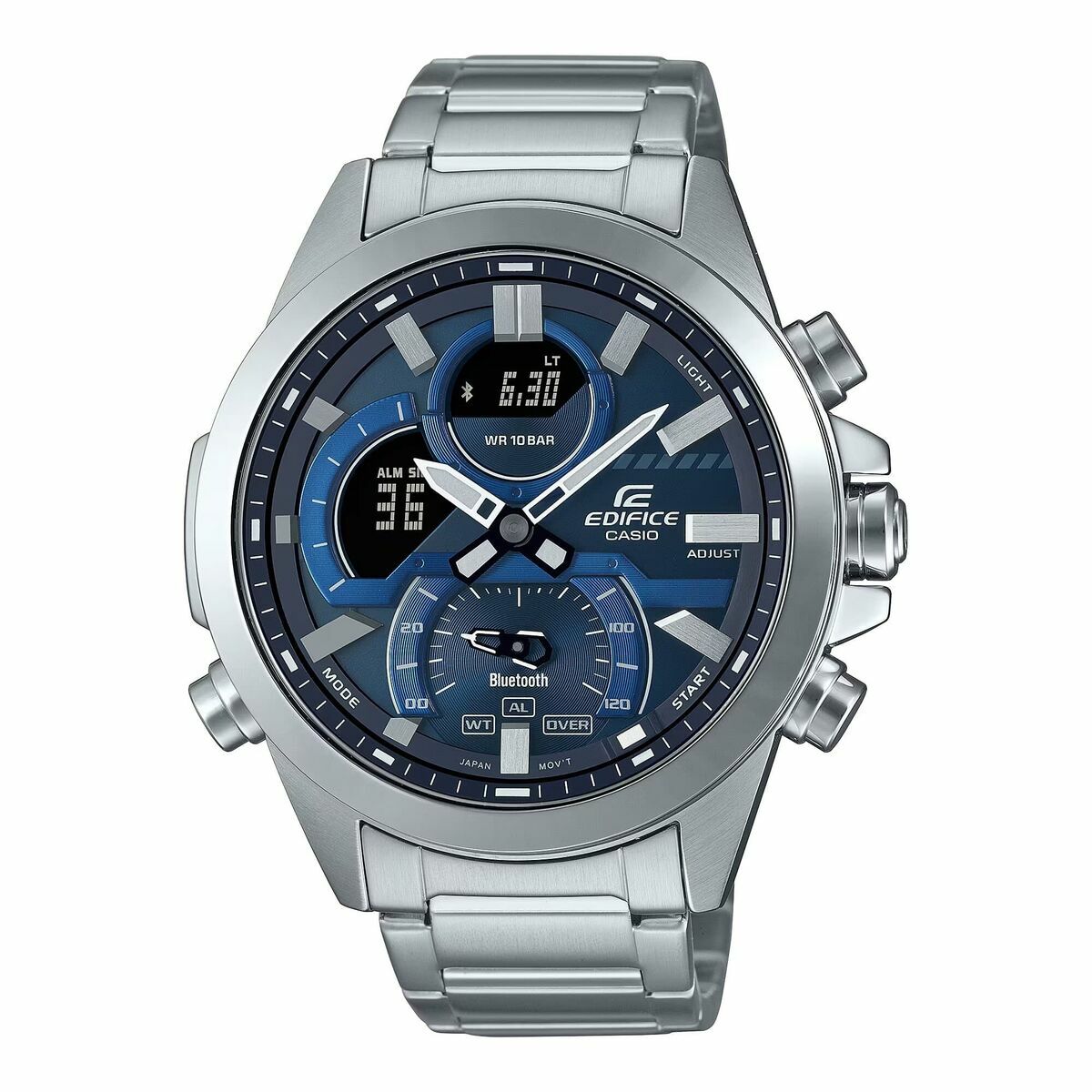 Herrklocka Casio ECB-30D-2AEF Silvrig