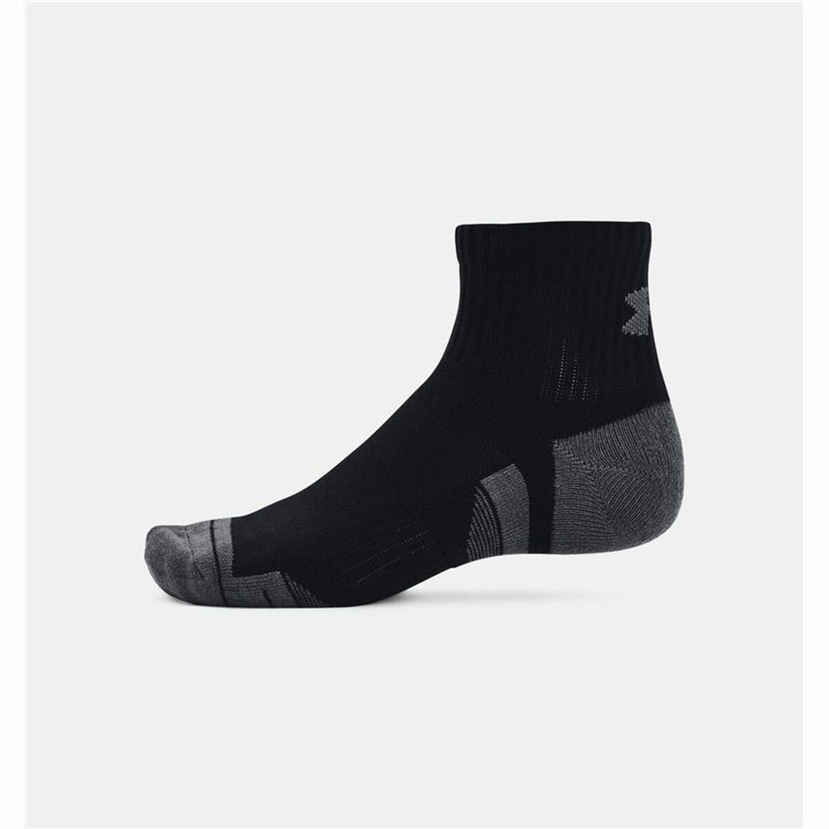 Strumpor Under Armour Performance Svart 36-41 Fitness - 3