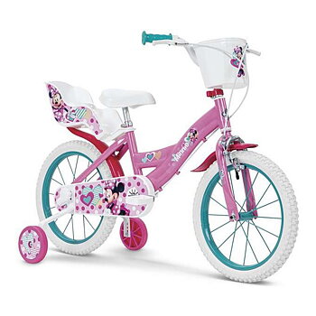 Barncykel Minnie Mouse 16" 5-8 år
