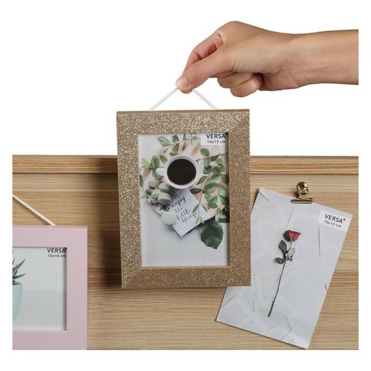 Fotoram Versa VS-10830916 Trä MDF 2,5 x 25 x 68 cm (x4) - 7