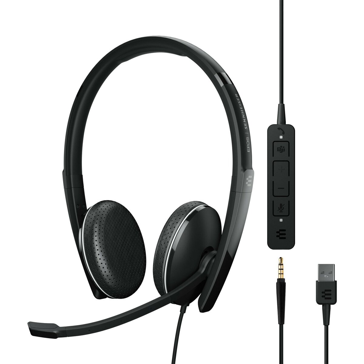 Hörlurar med Mikrofon Epos ADAPT 165T Svart - 2