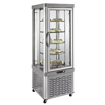 Skyltfönster för bakverk, 5 hyllor