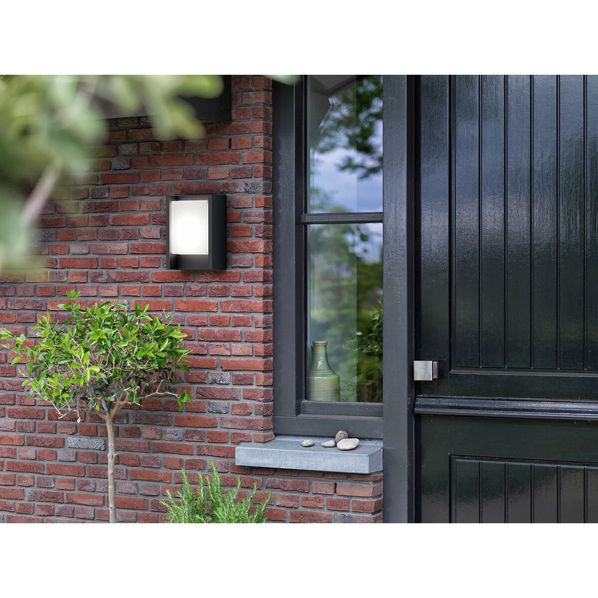 Vägglampa med LED Philips 16460/93/P3 Antracitgrå Aluminium 6 W 600 lm A++ (4000 K) (1 antal) - 4