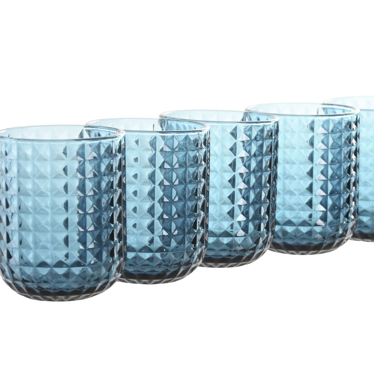 Glasset Home ESPRIT Blå Glas 275 ml (6 antal) - 2