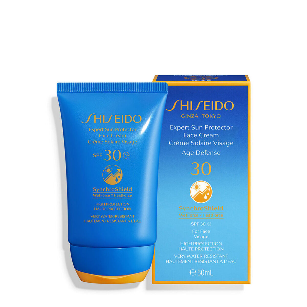 Ansiktssolkräm Shiseido SynchroShield Spf 30 50 ml - 2