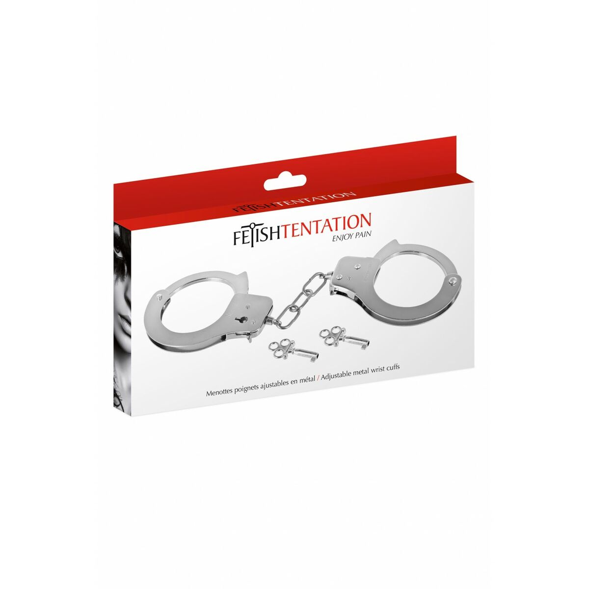 Hog Tie & Cuff Set Fetish Tentation Silvrig - 2