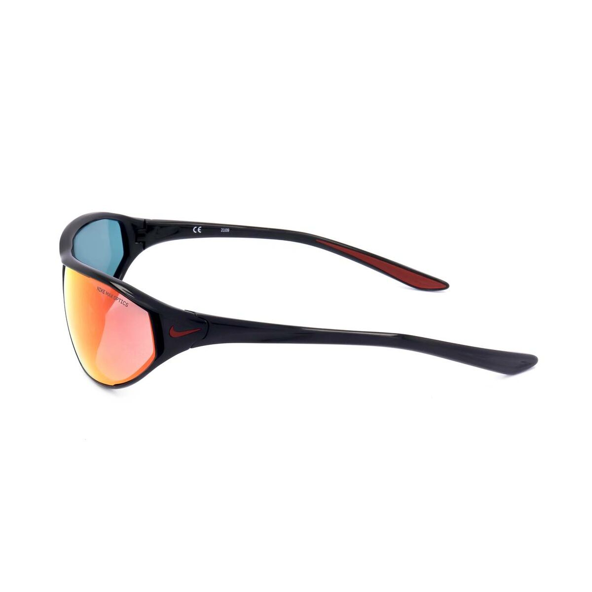 Unisexsolglasögon Nike AERO SWIFT BLACK RED MIRROR - 3
