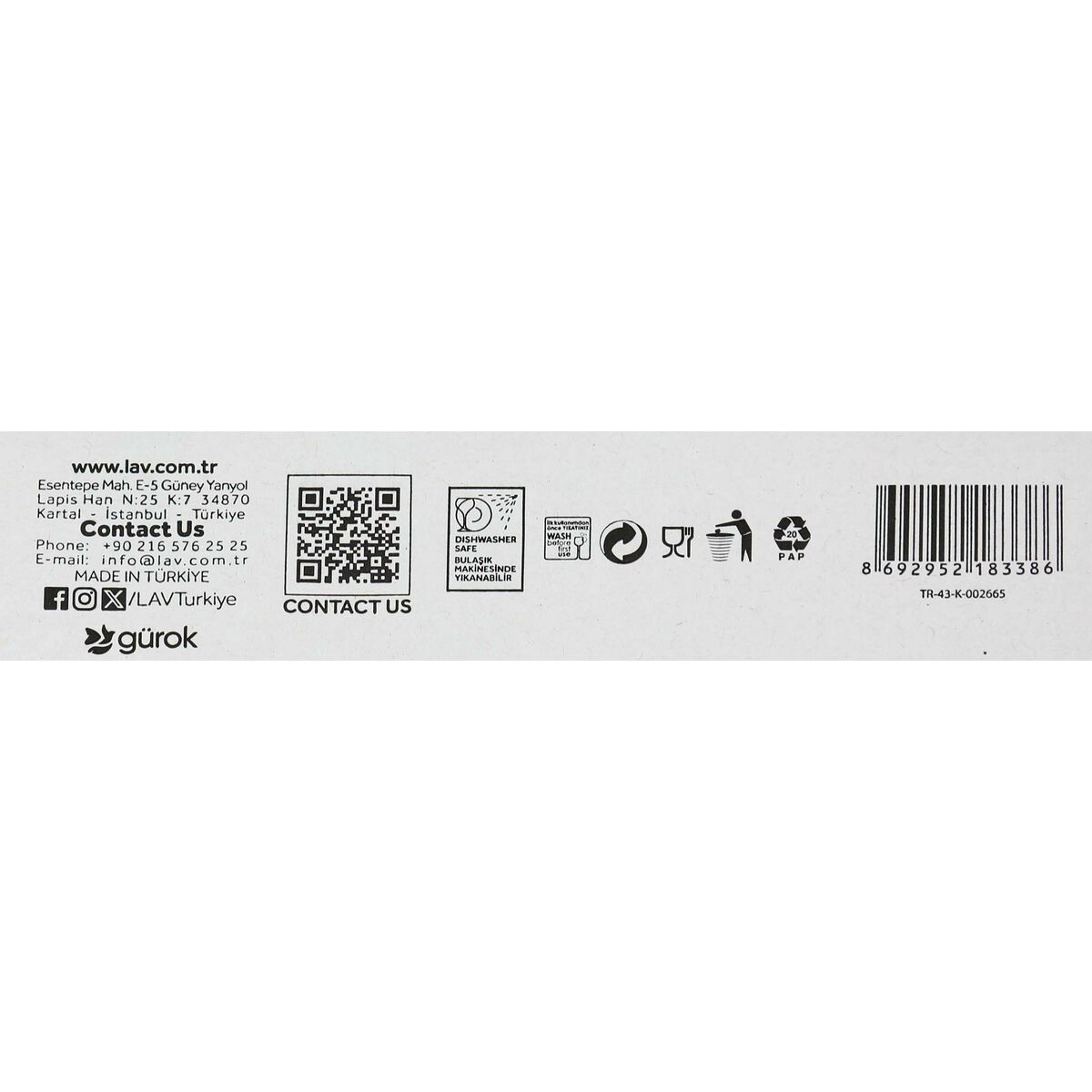 Glasset LAV 345 ml 4 Delar (12 antal) - 5