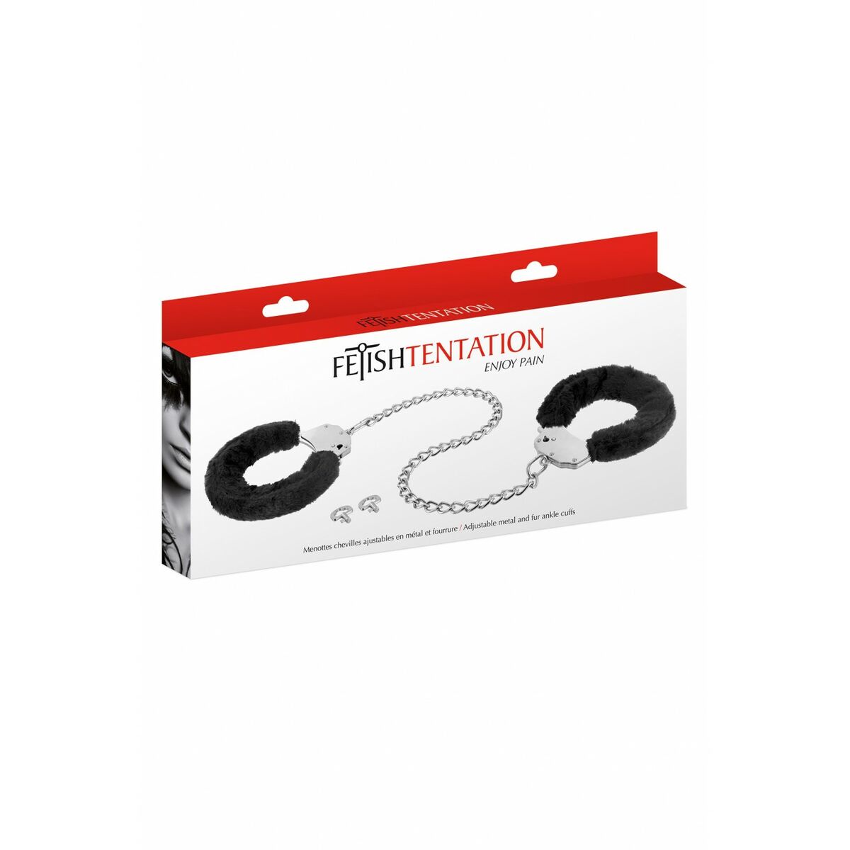 Hog Tie & Cuff Set Fetish Tentation Svart - 2