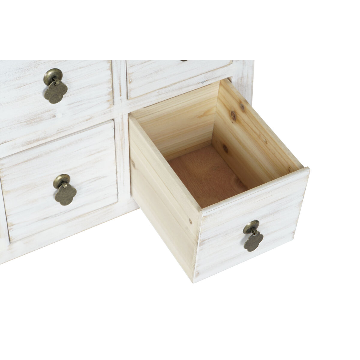 TV-möbler DKD Home Decor Vit Naturell Gran Trä MDF 130 x 24 x 51 cm - 11