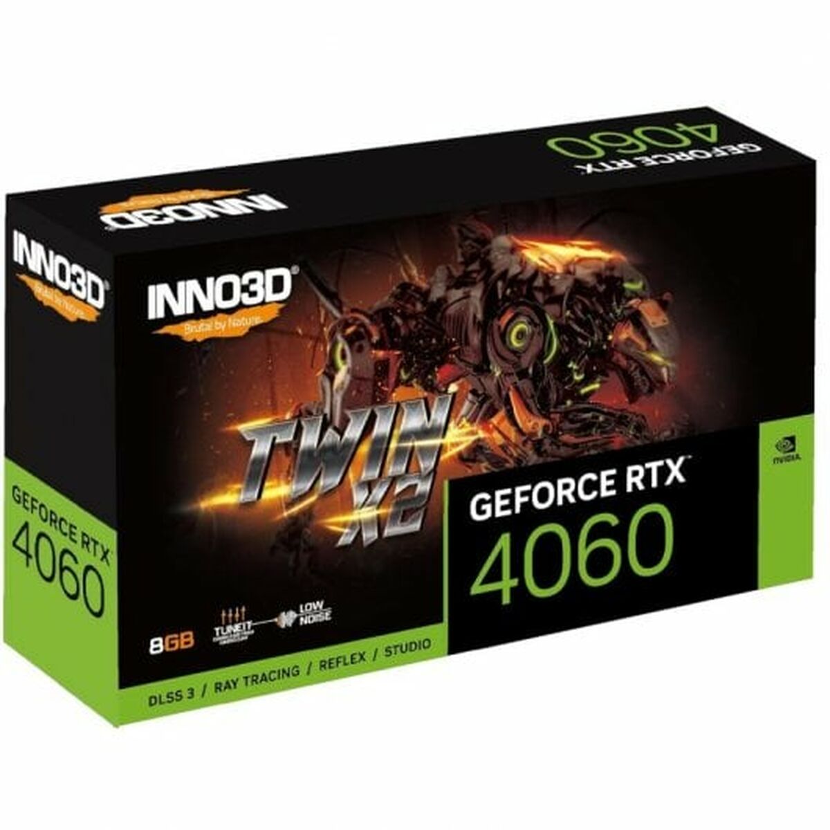 Grafikkort INNO3D 8 GB GDDR6 Geforce RTX 4060 - 3