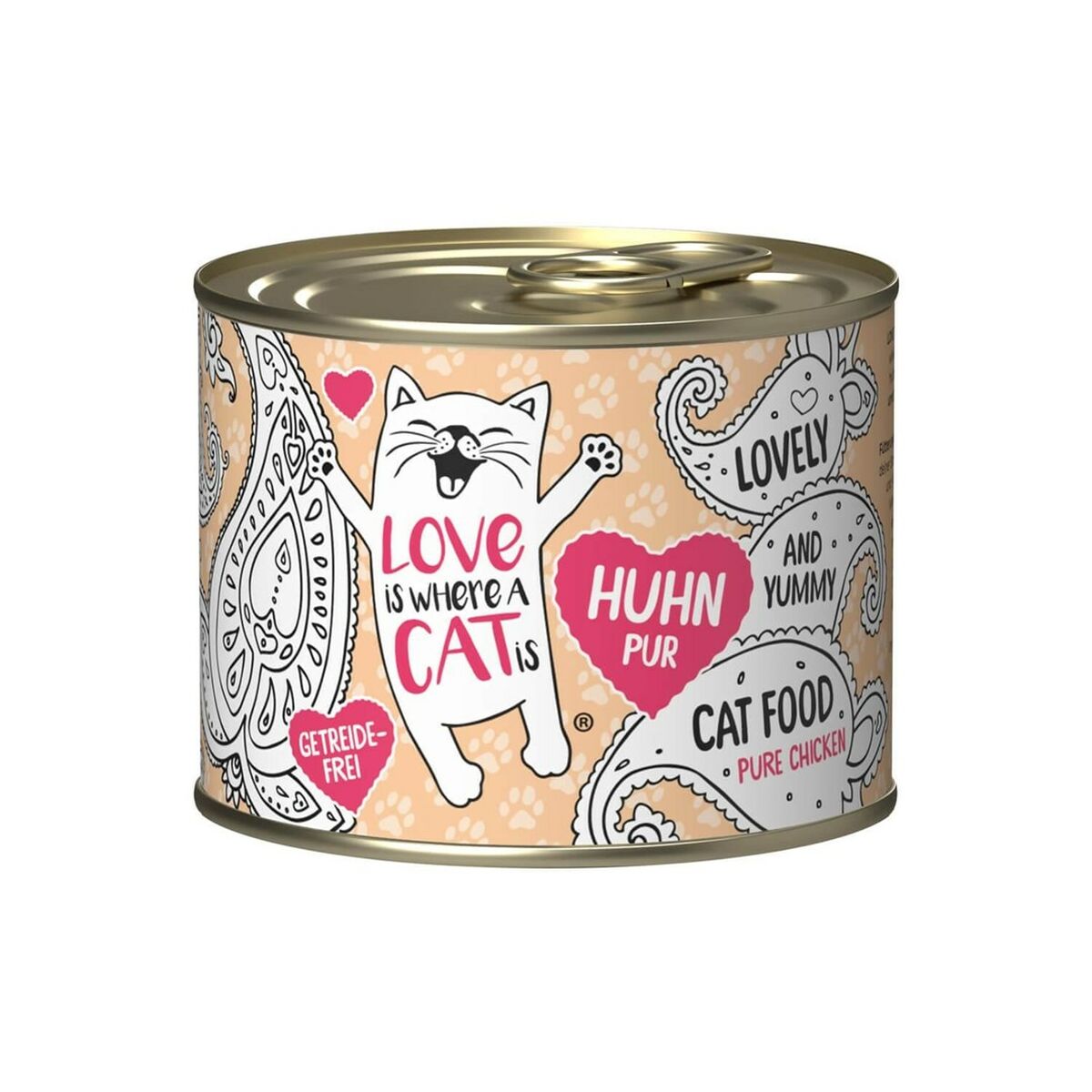 Kattmat LOVE IS WHERE A CAT IS 2191040 Kyckling 200 g