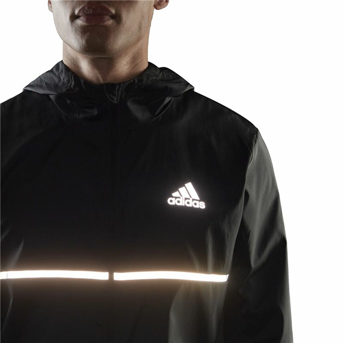 Träningsjacka Herr Adidas Own the Run Svart - 5