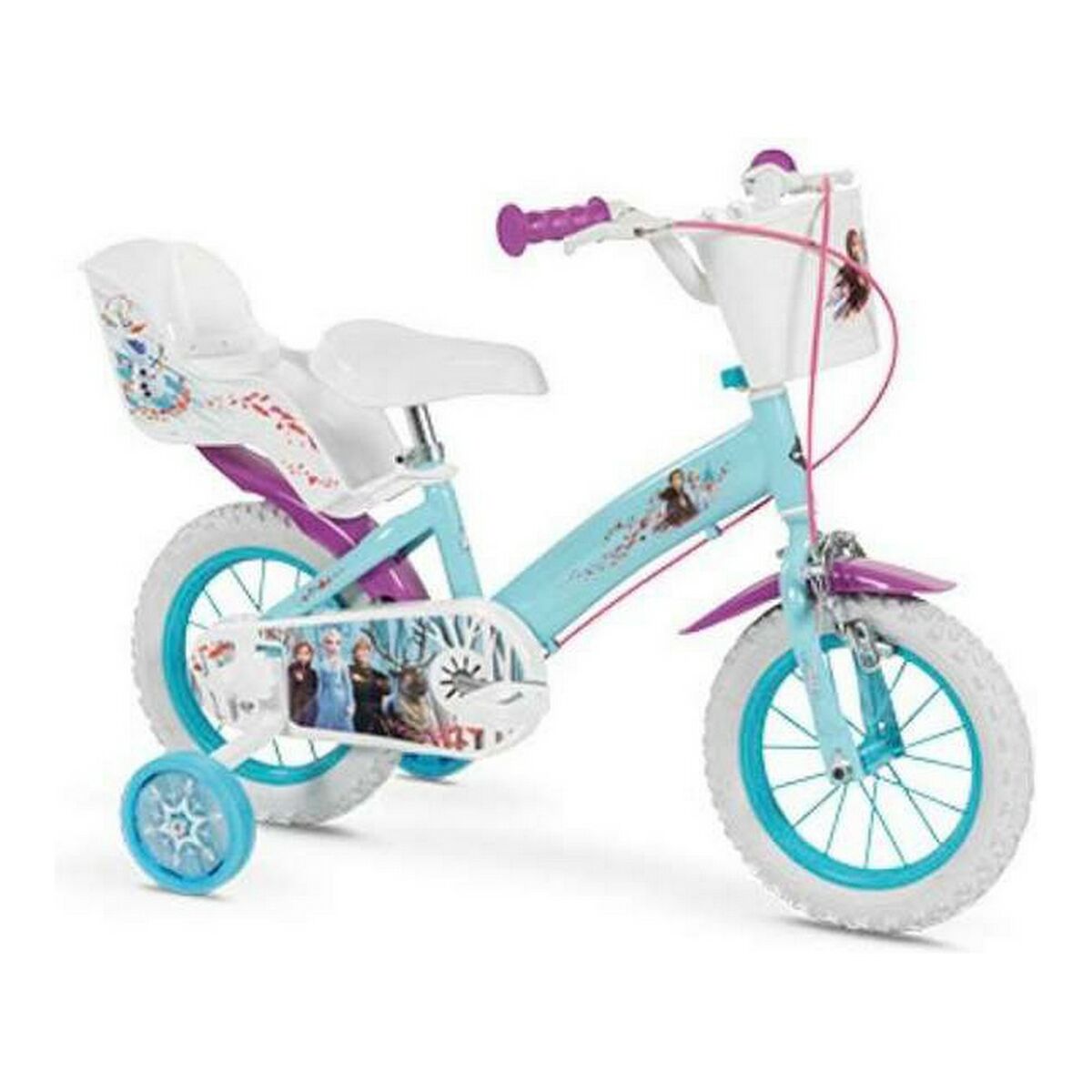Barncykel Frozen 12" - 2