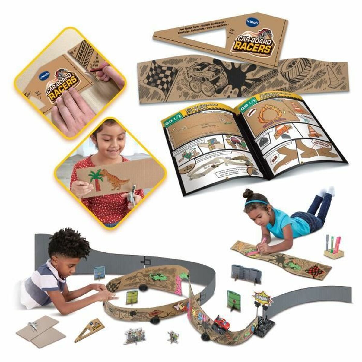 Utbildningsspel Vtech Car Board Racer Monster Trucks - 5