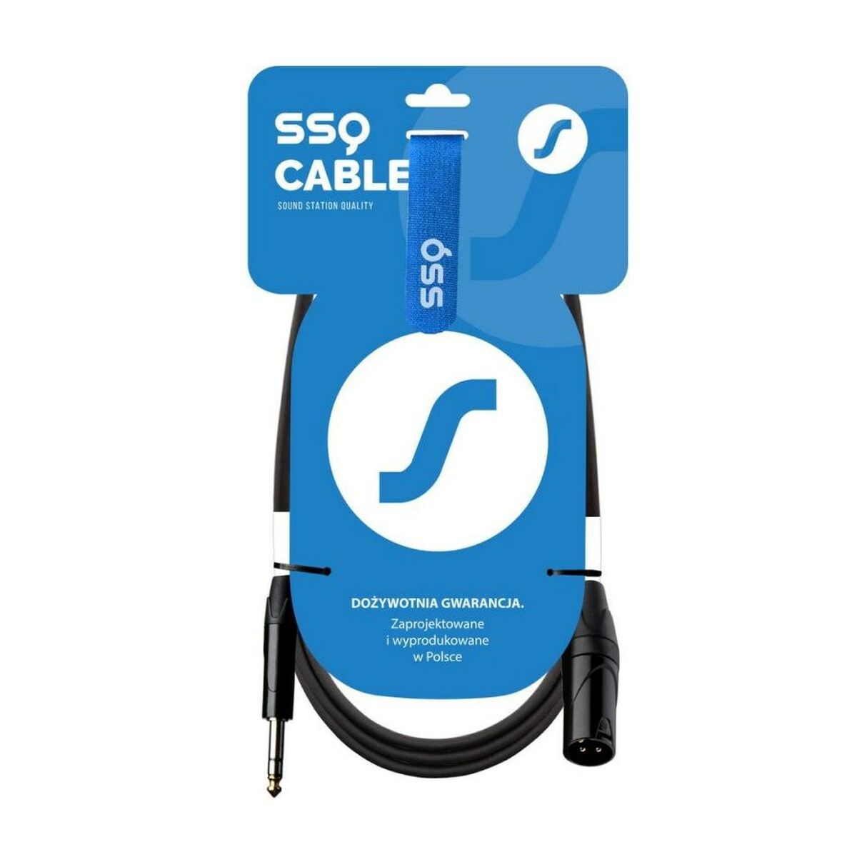 XLR-kabel för jack Sound station quality (SSQ) SS-2029 3 m