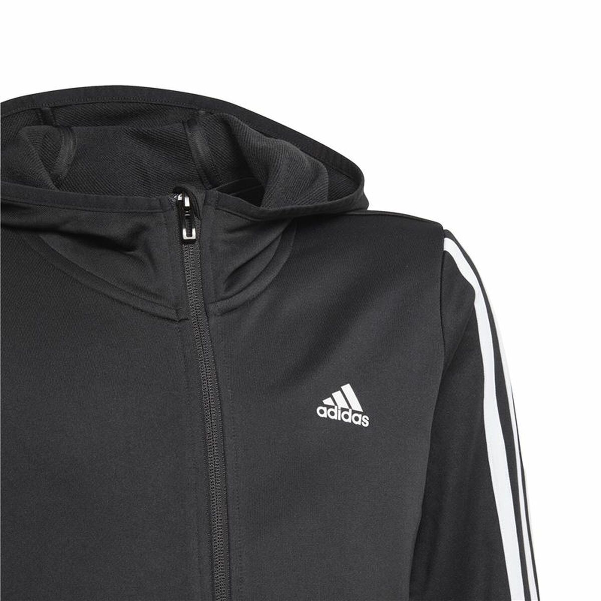 Luvtröja, Flickor Adidas Designed to Move Svart - 6