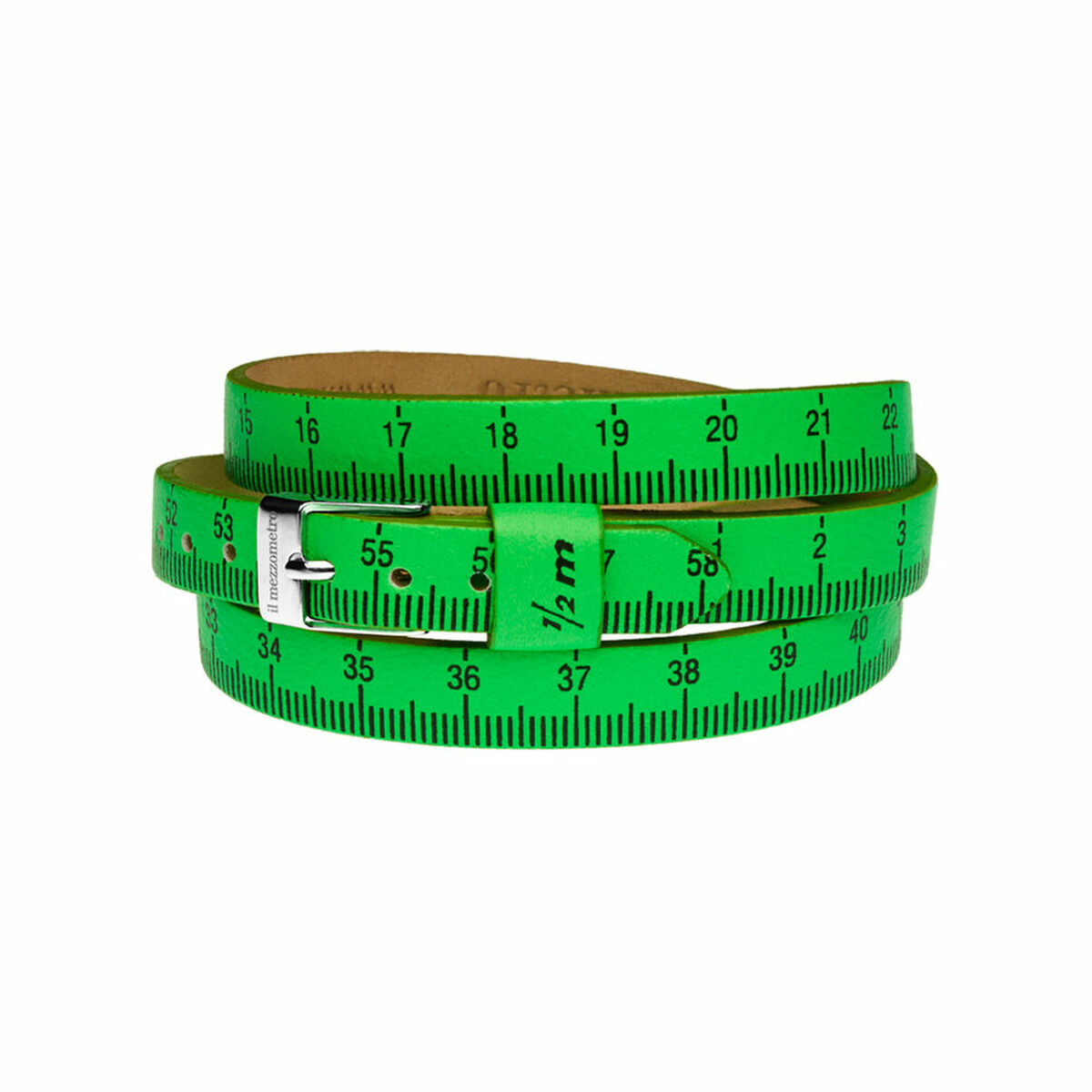 Damarmband il mezzometro FLUO - LEATHER BRACELET - 2